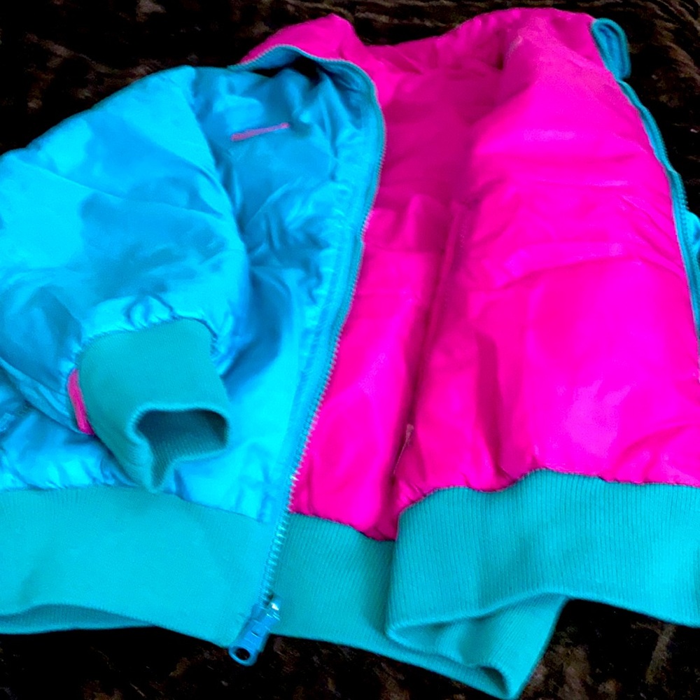 Columbia reversible blue and purple